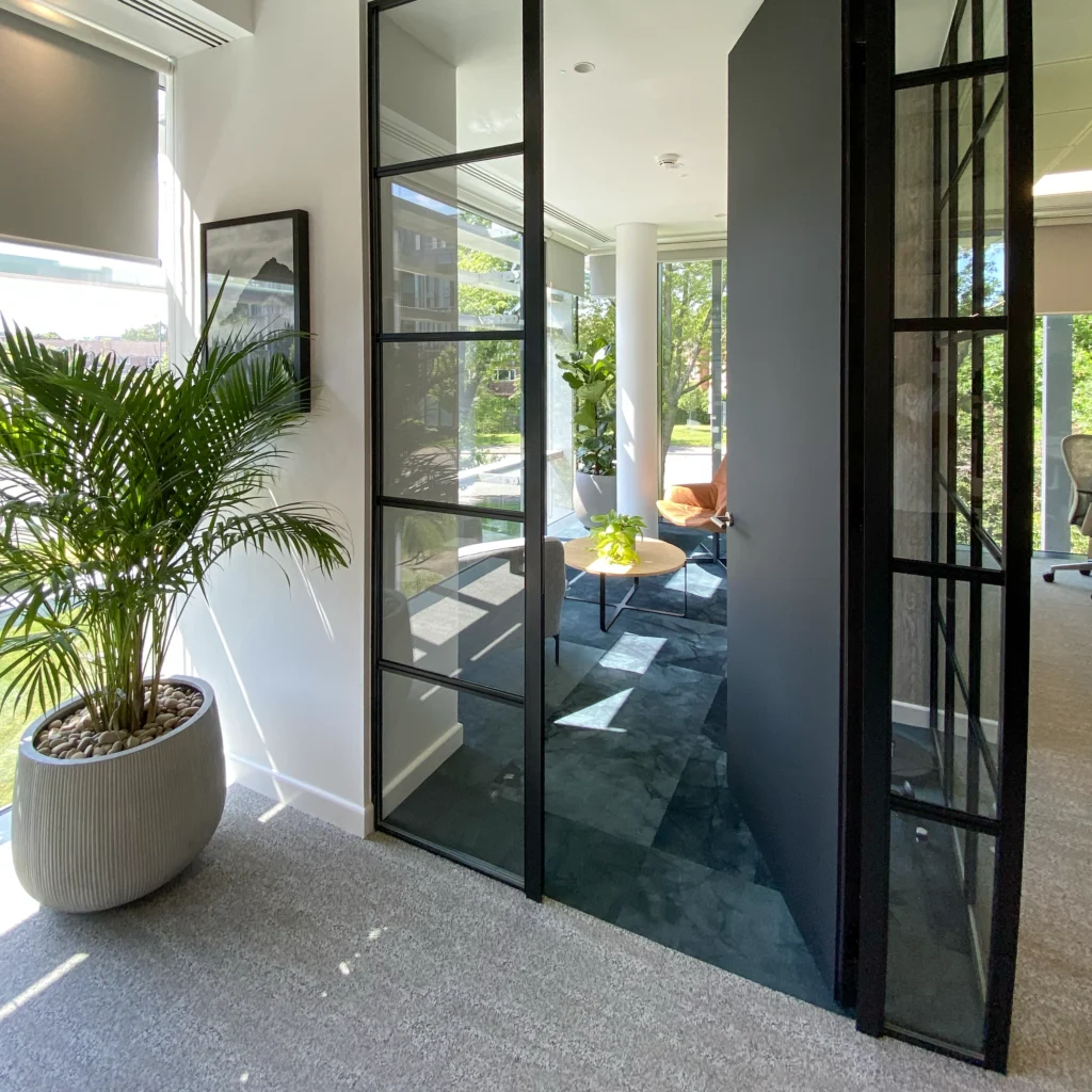 internal glass partitions Southampton